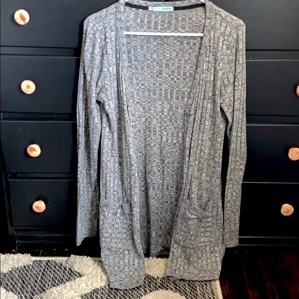 Maurices tunic cardigan